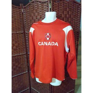 Umbro Team Canada Soccer jersey Long Sleeve Adult XL